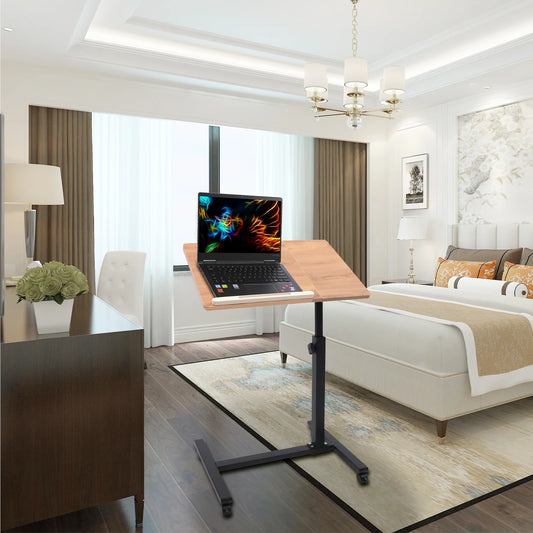 Adjustable Mobile Standing Computer Desk