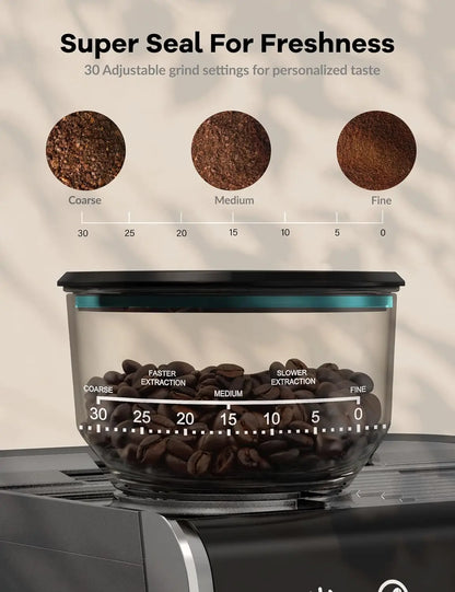 Espresso Espresso Coffee   Maker with Grinder