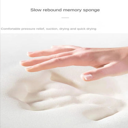 3D Non Slip Machine Washable Quick Drying Mat Bath